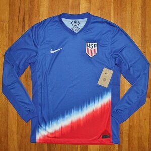 Nike USA 2024 Away Long Sleeve Soccer Jersey Men's M USMNT